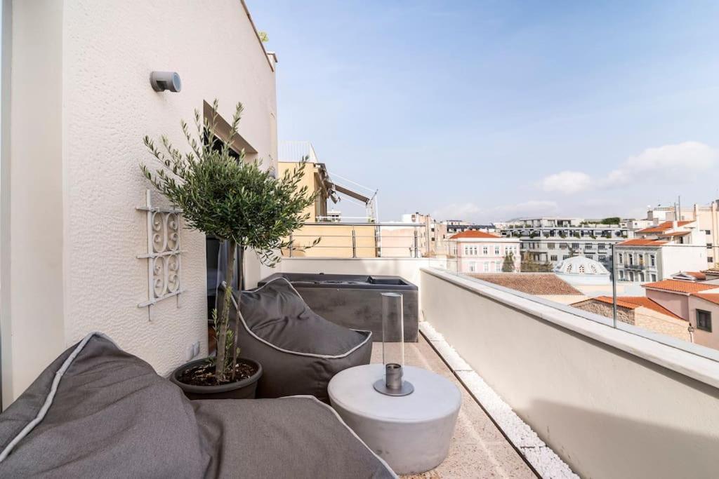 Apartamento Heated Plunge Pool & Firepit Acropolis Penthouse Atenas Exterior foto